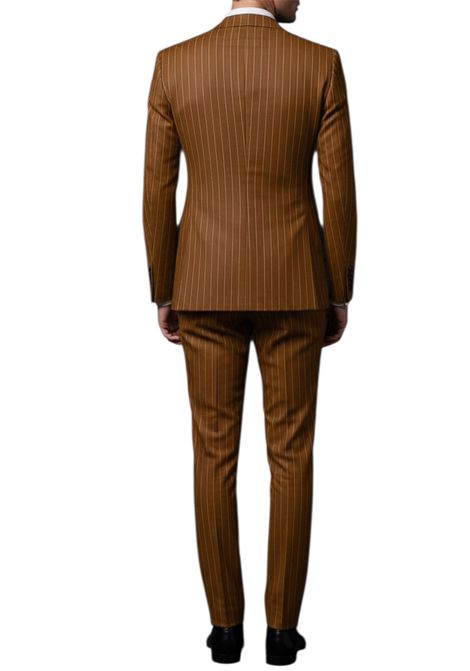 abito doppio petto gessato BERRY & BRIAN | Abiti | 40BB3028 26313828